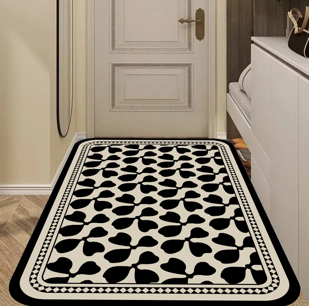 Z231-【100*160cm】硅藻泥厨房浴室通用地垫吸水防滑耐脏可裁剪