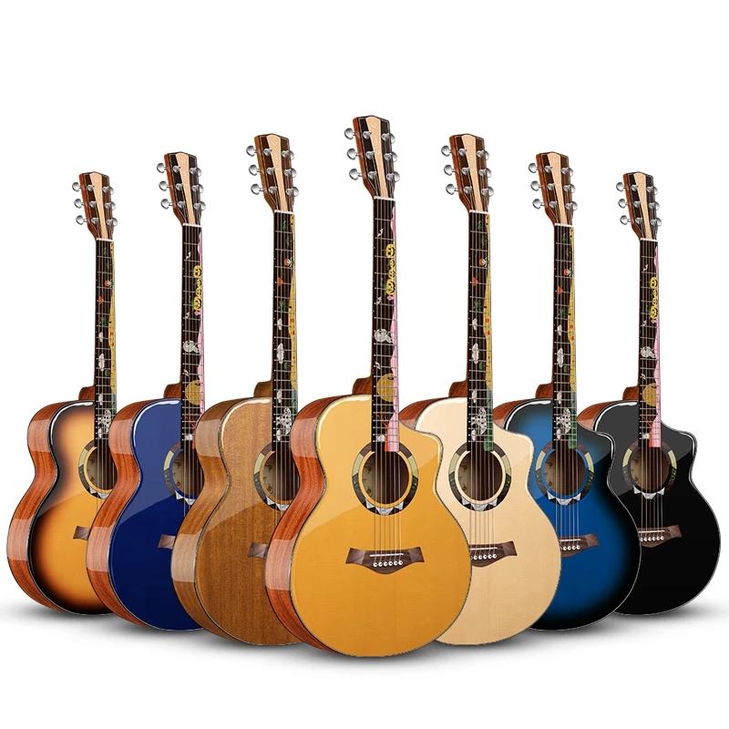 全单民谣吉他单板初学者男生男女生专用木吉他寸乐器入门新手正品