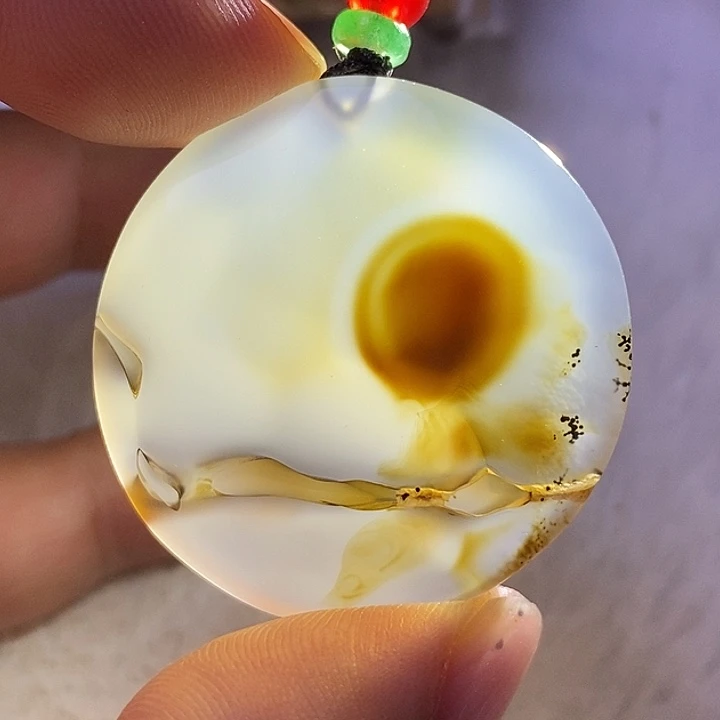 神***哥玛瑙/玉髓颈饰未镶嵌