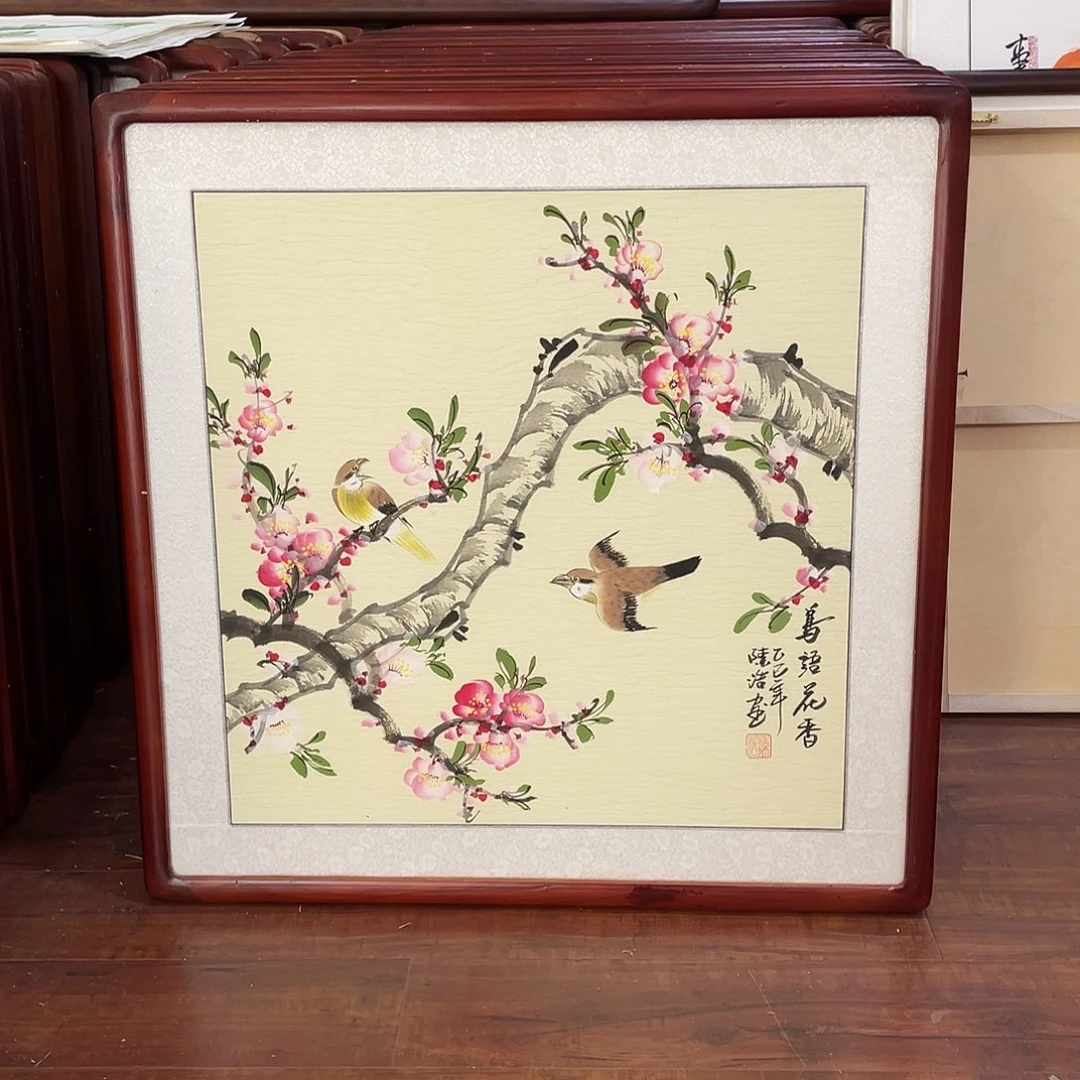 国画带框尺寸63*63厘米