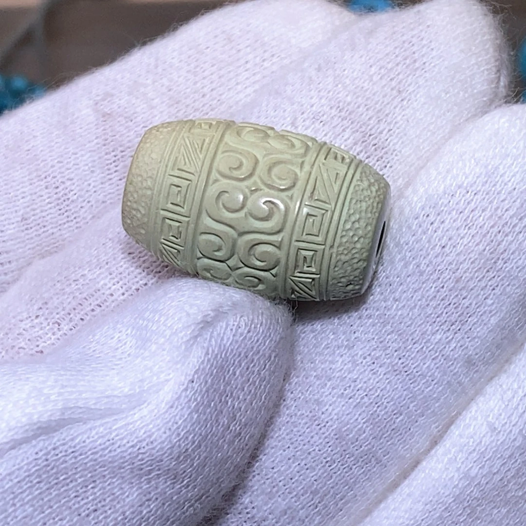 未镶嵌绿松石珠宝奇石14mm