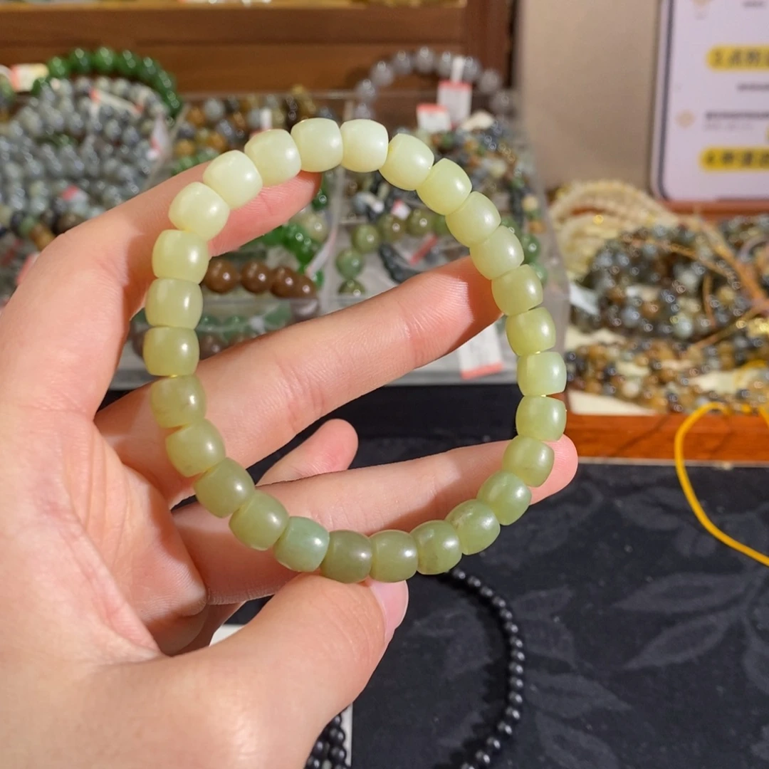 和田玉手链未镶嵌