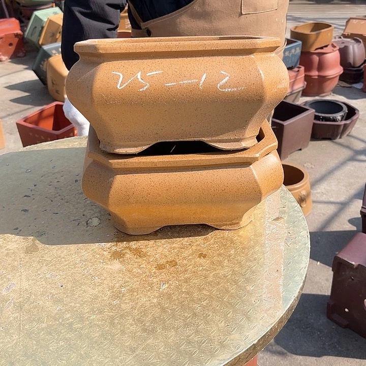 紫砂花盆紫砂等传统