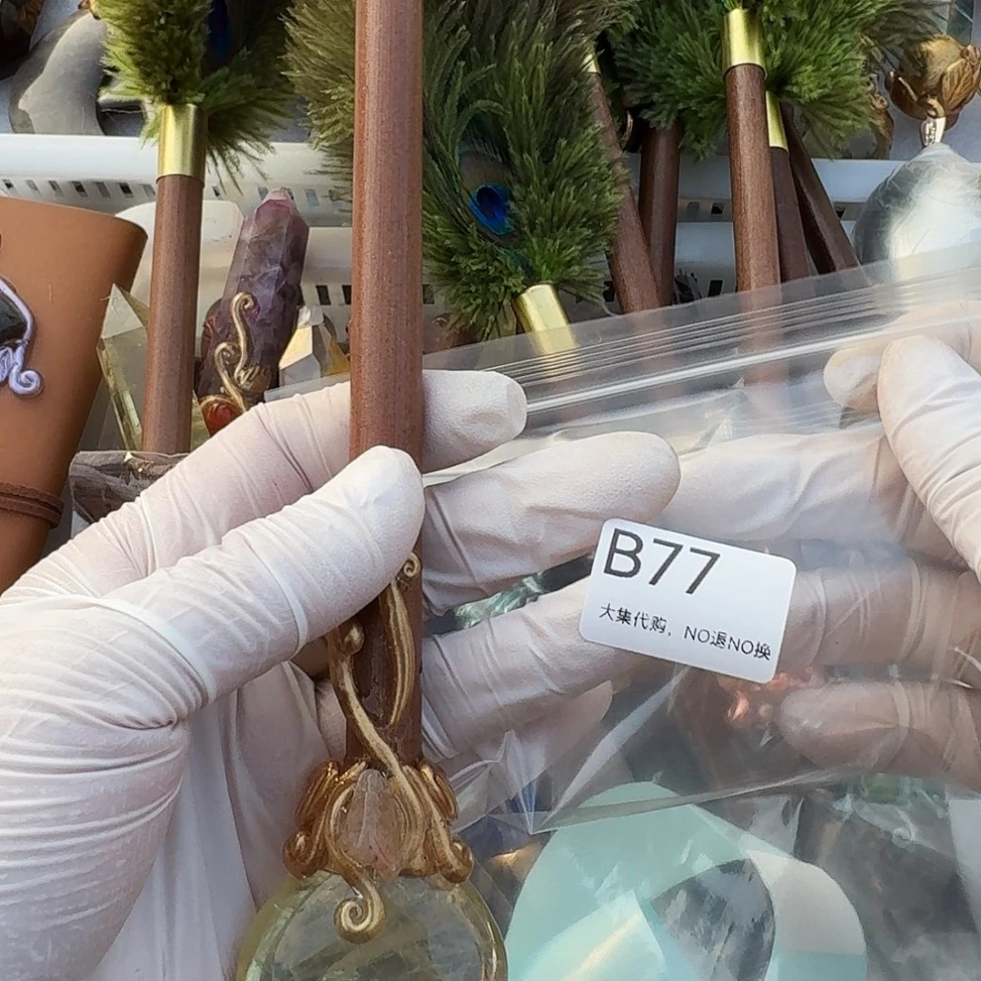 L***安颈饰紫晶未镶嵌77