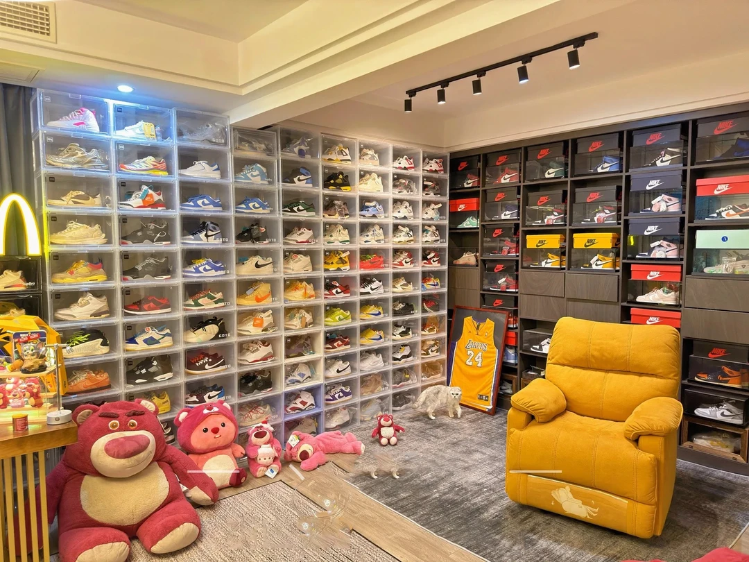 【收纳盒＋潮鞋】时尚潮流鞋墙装饰定制