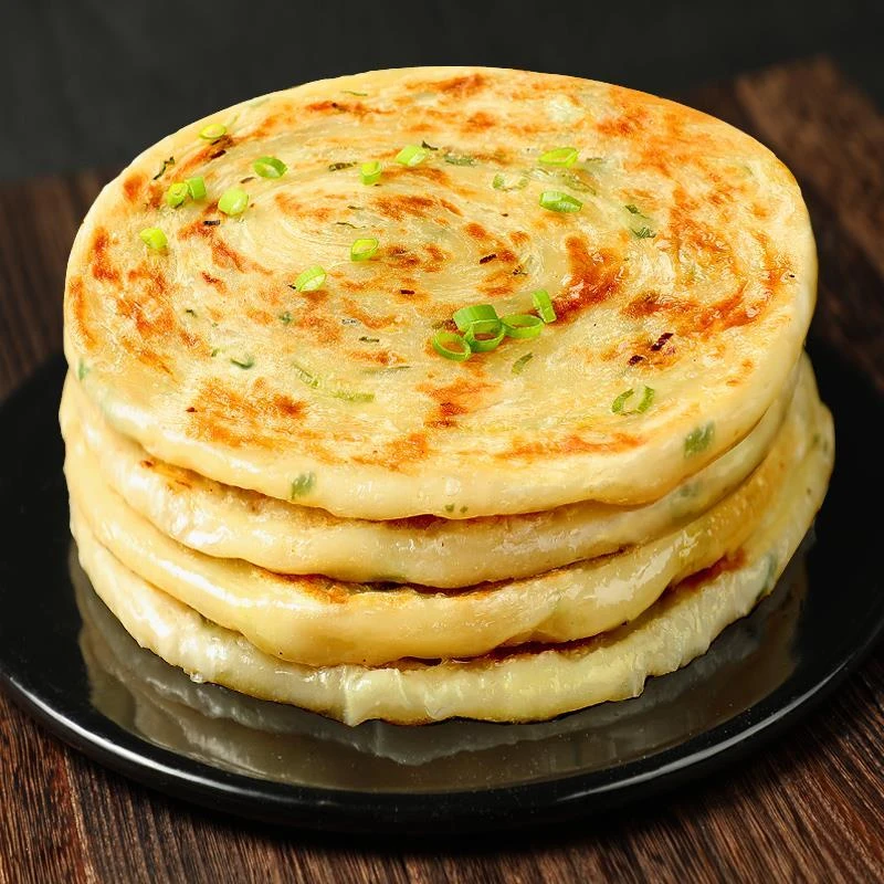 40片葱油饼葱香饼早餐煎饼煎饼手抓饼生面饼10片葱花饼批发