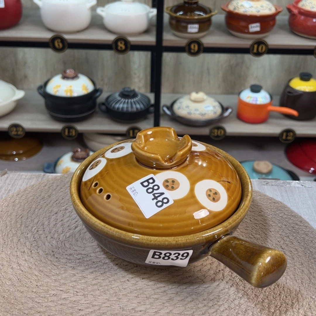 【闪购商品】800毫升粗陶砂锅微瑕839