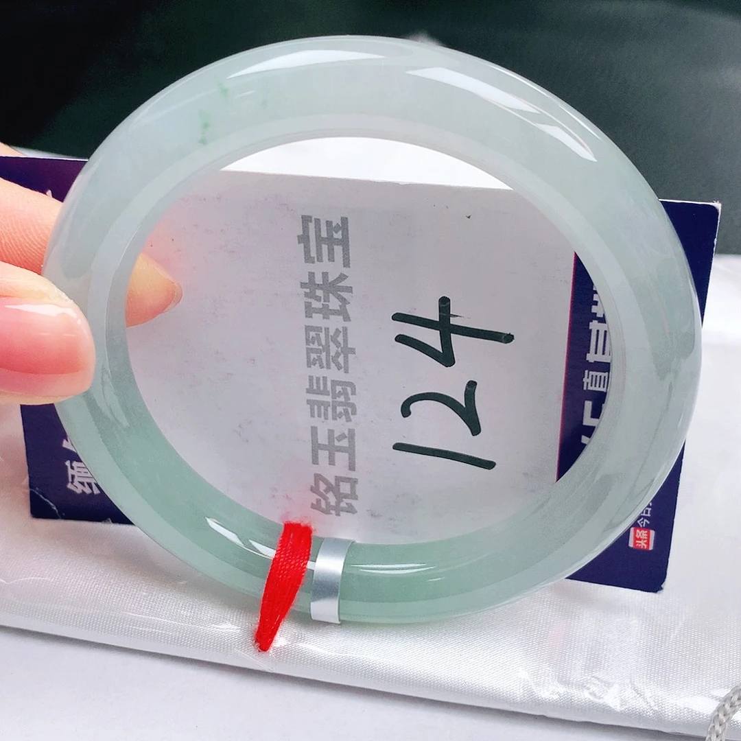 翡翠未镶嵌手镯缅甸天然a货翡翠手镯