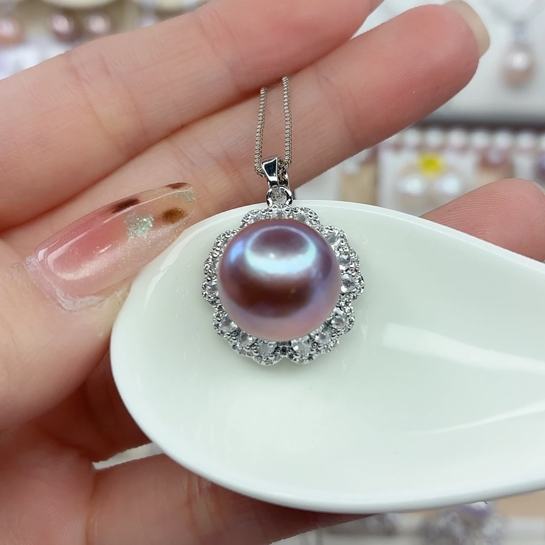 颈饰淡水珍珠合金