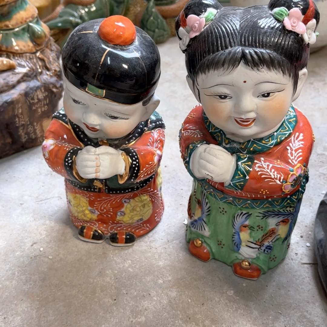 圆***※瓷片明玉家的老物件