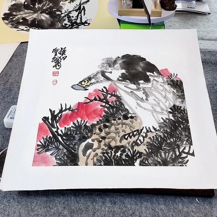 国画张圣敏先生纯手绘作品