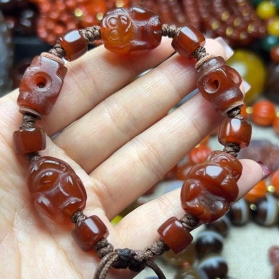 玛瑙/玉髓未镶嵌颈饰