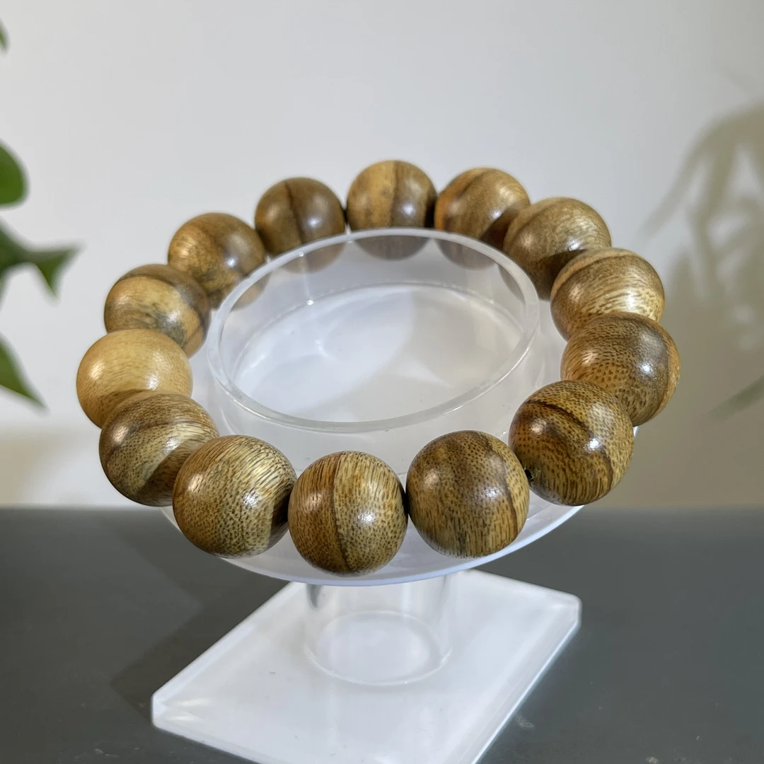 JZY16-07 越南芽庄1.6单圈一线天手串 约：14颗*16mm 17.21g