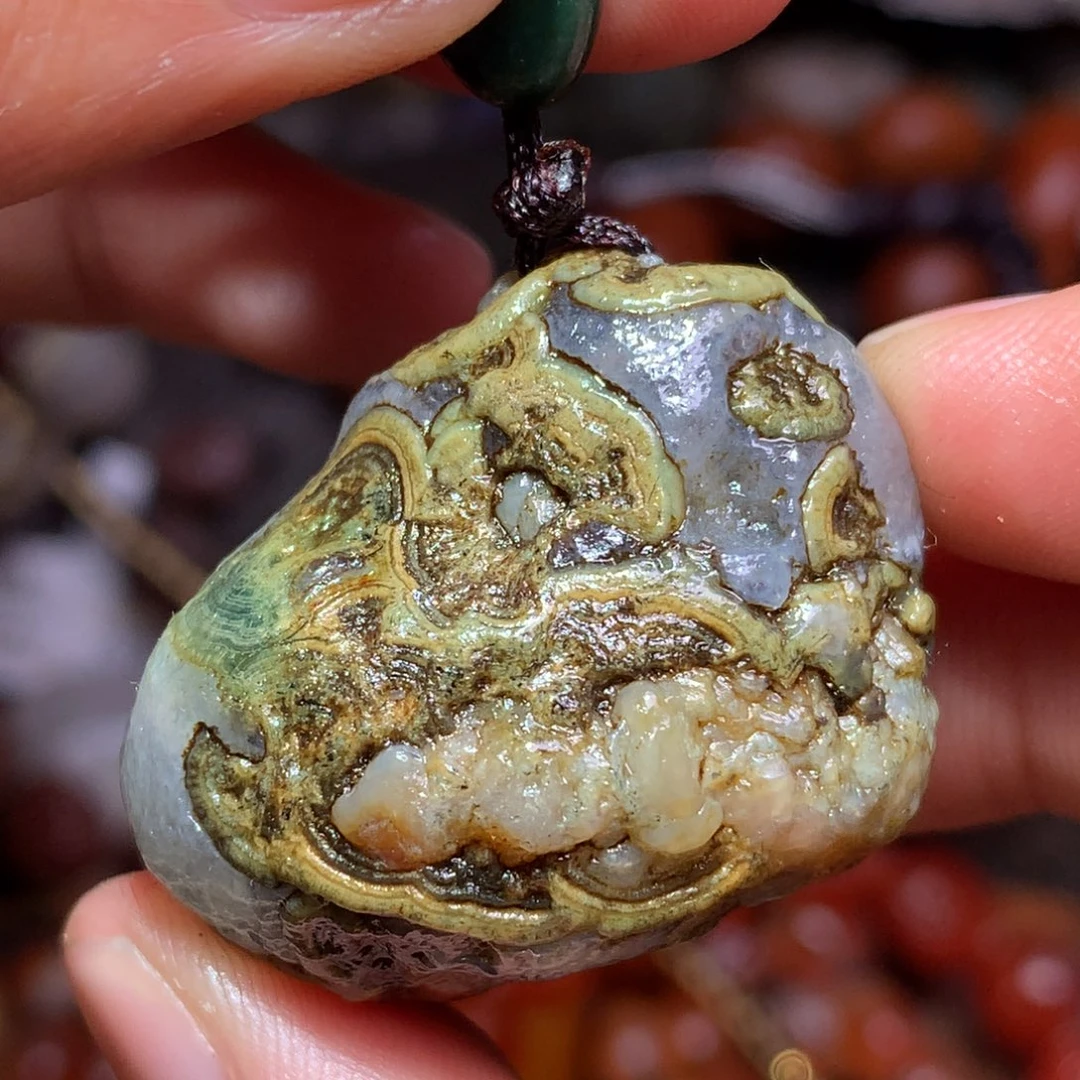 未镶嵌玛瑙/玉髓珠宝半成品