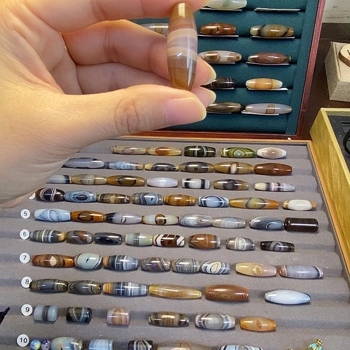 玛瑙/玉髓合金蓝沁