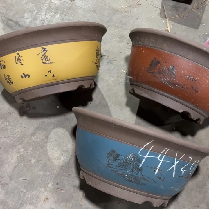紫砂花盆      140-2口44