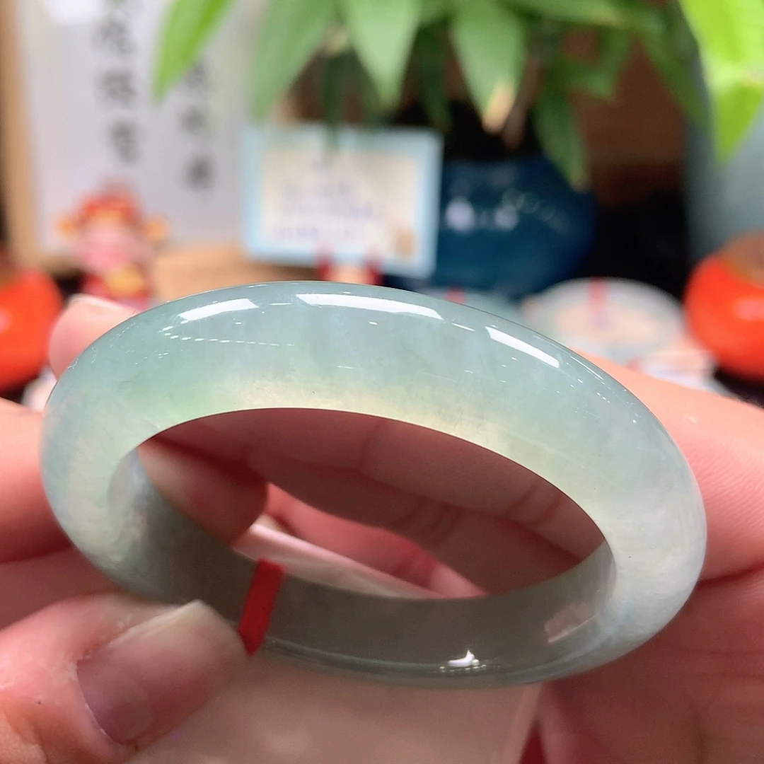 翡翠未镶嵌手镯52号