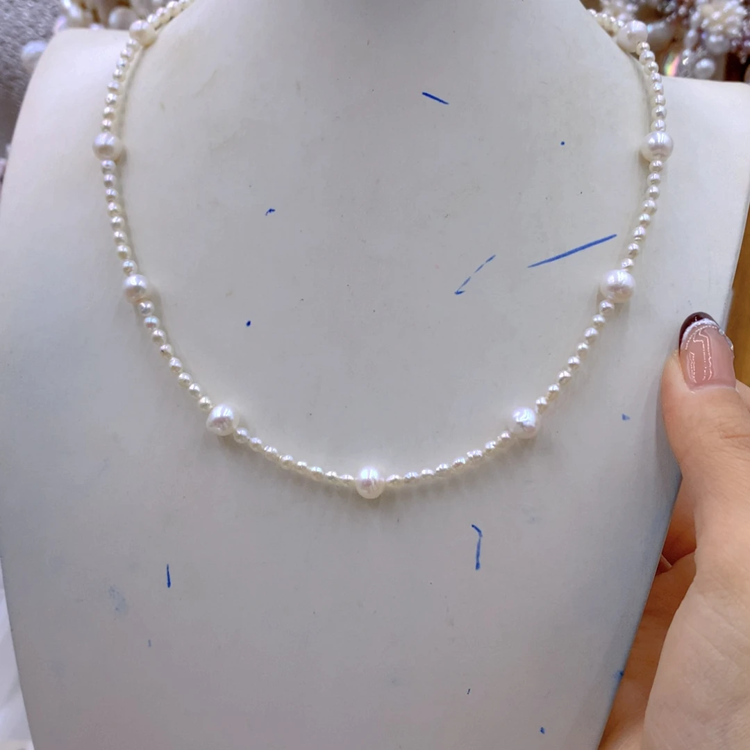 淡水珍珠耳饰合金