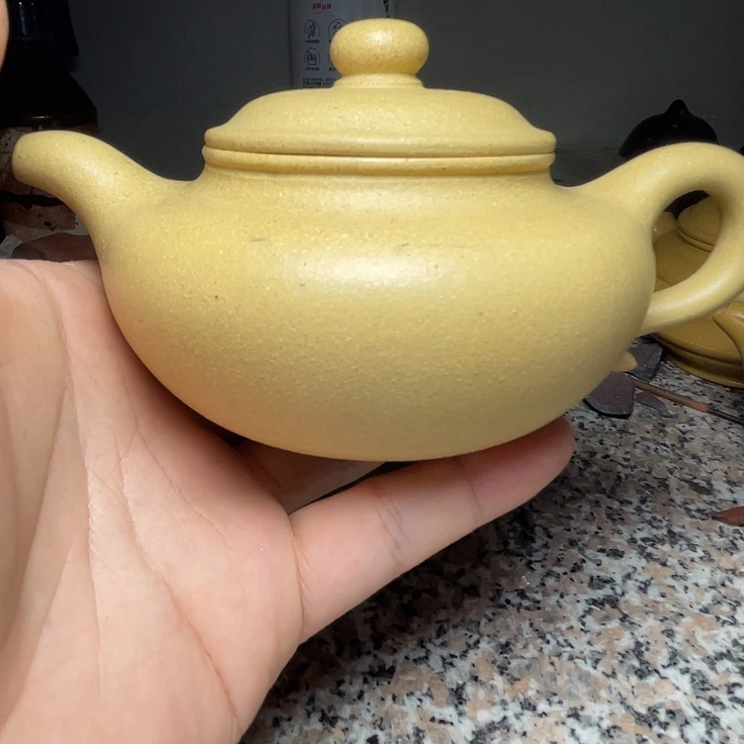 茶壶紫砂微瑕许娟本绿仿古