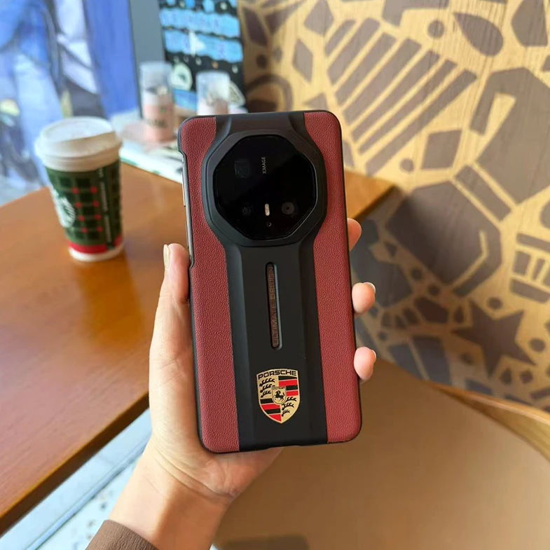 适用华为Mate70rs非凡大师手机壳新款真皮全包商务保护壳70rs高档