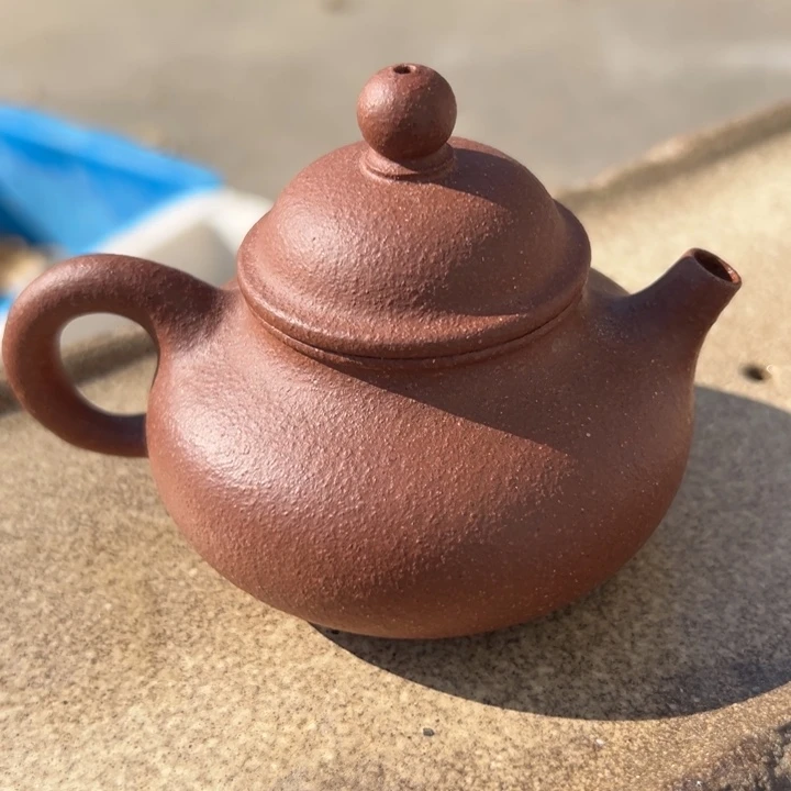 紫砂茶案紫泥容天130cc