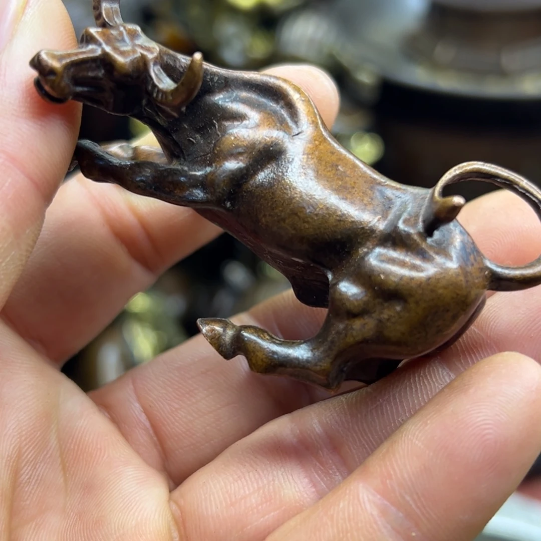 铜摆件欢迎欢迎你