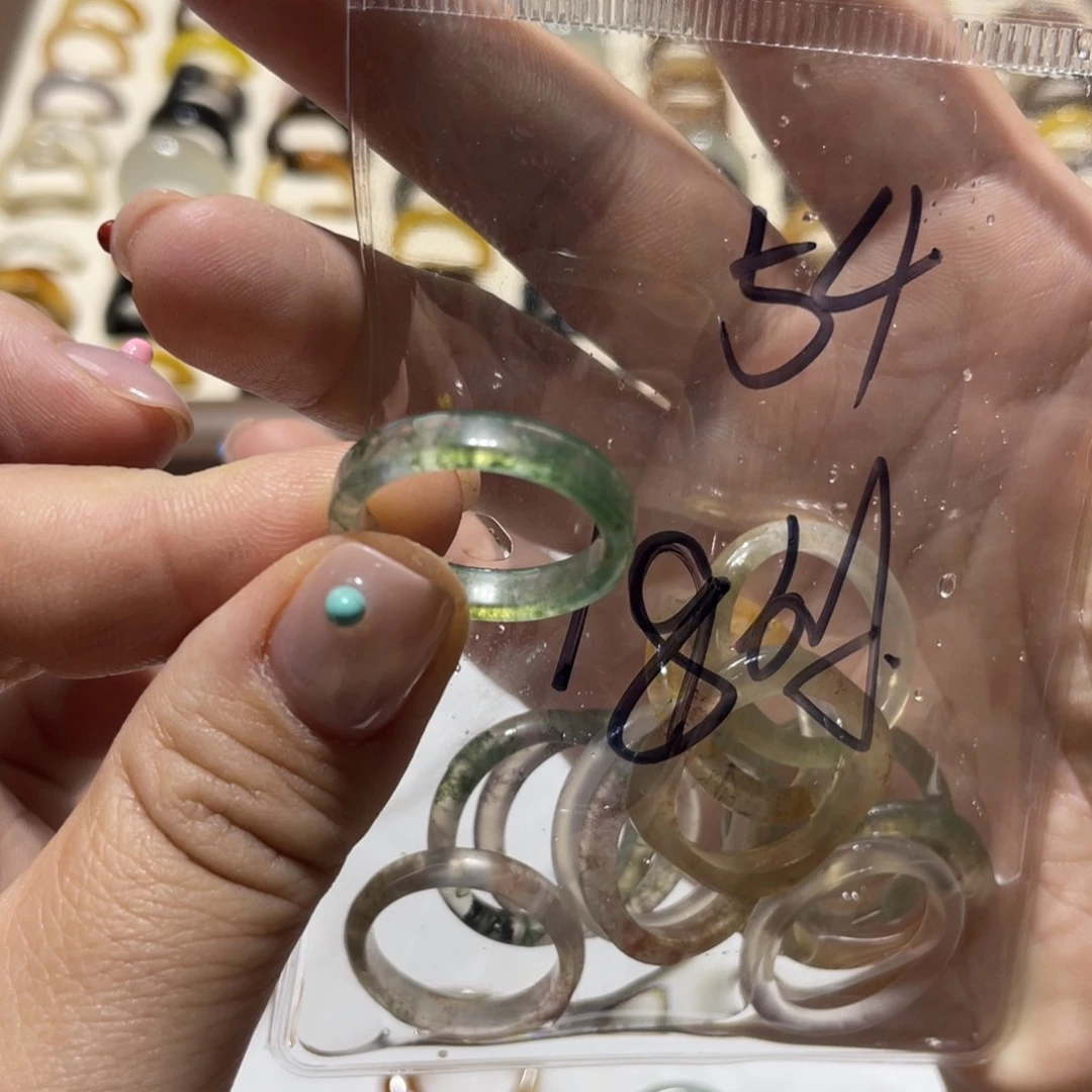 玛瑙/玉髓戒指未镶嵌K*呀