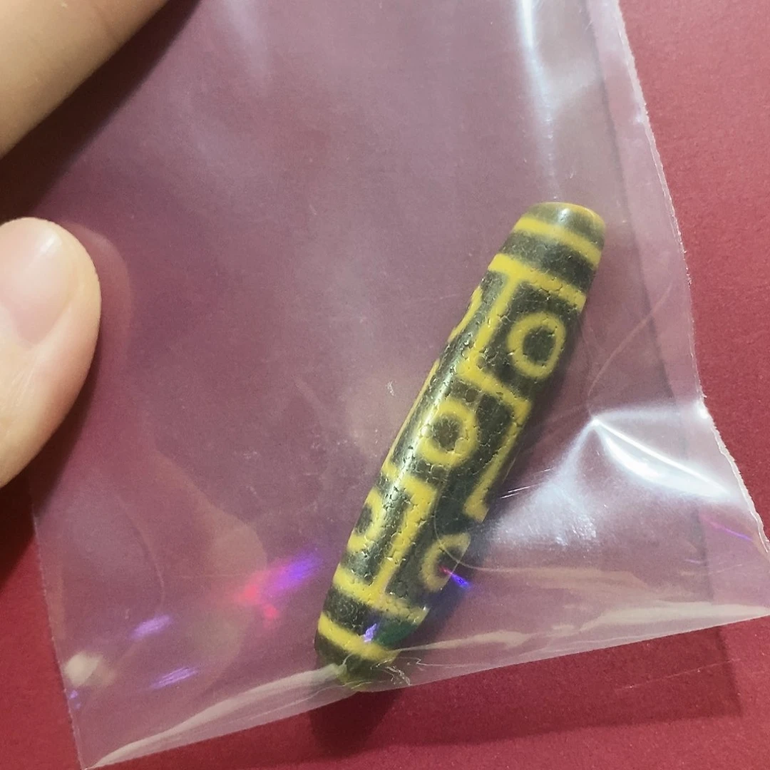 载***泰玛瑙/玉髓颈饰合金行运九眼