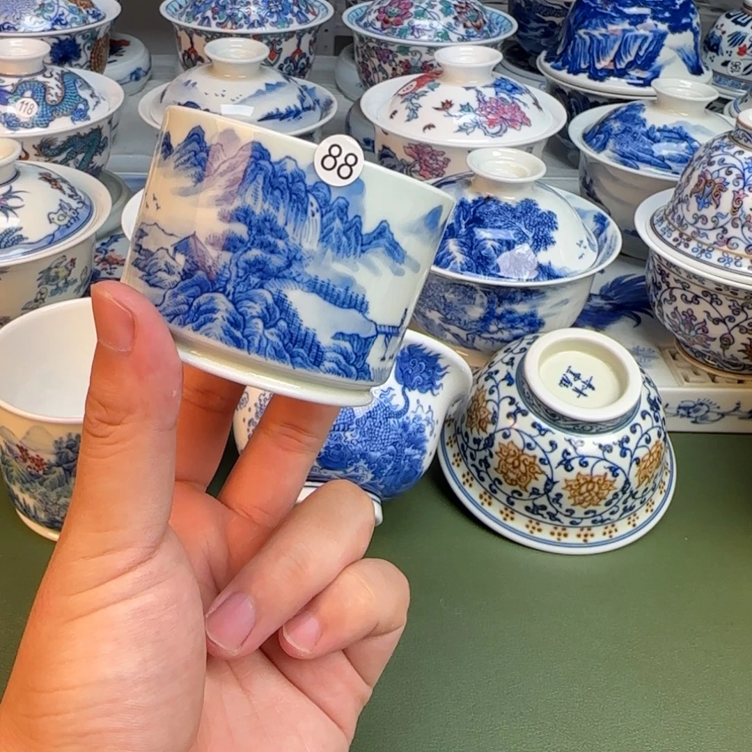 彦祖纯手工手绘茶具88