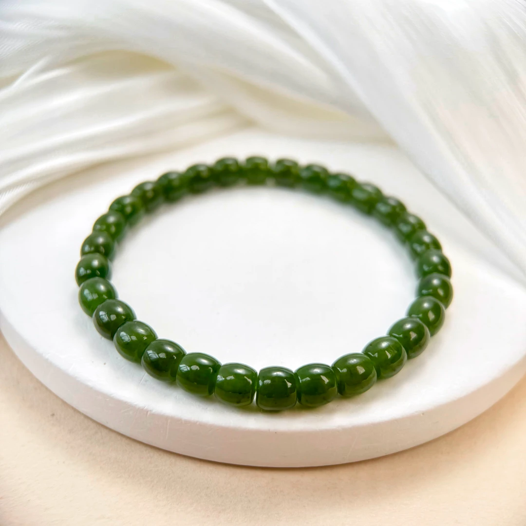 0080和田玉碧玉/手串