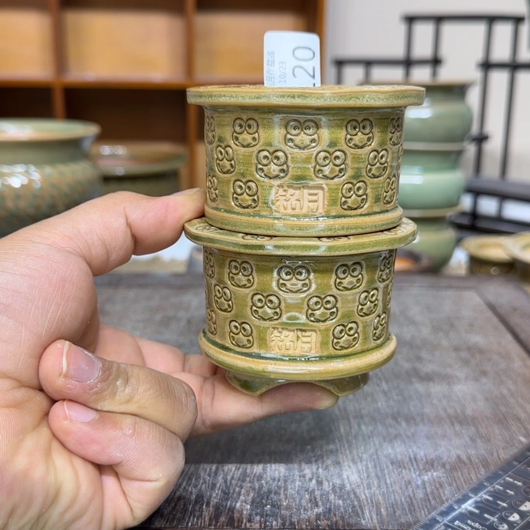手工花盆 120 内口口径 5.5 cm