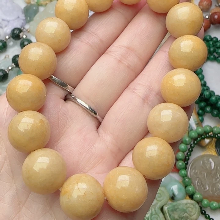 翡翠未镶嵌颈饰天然A货758