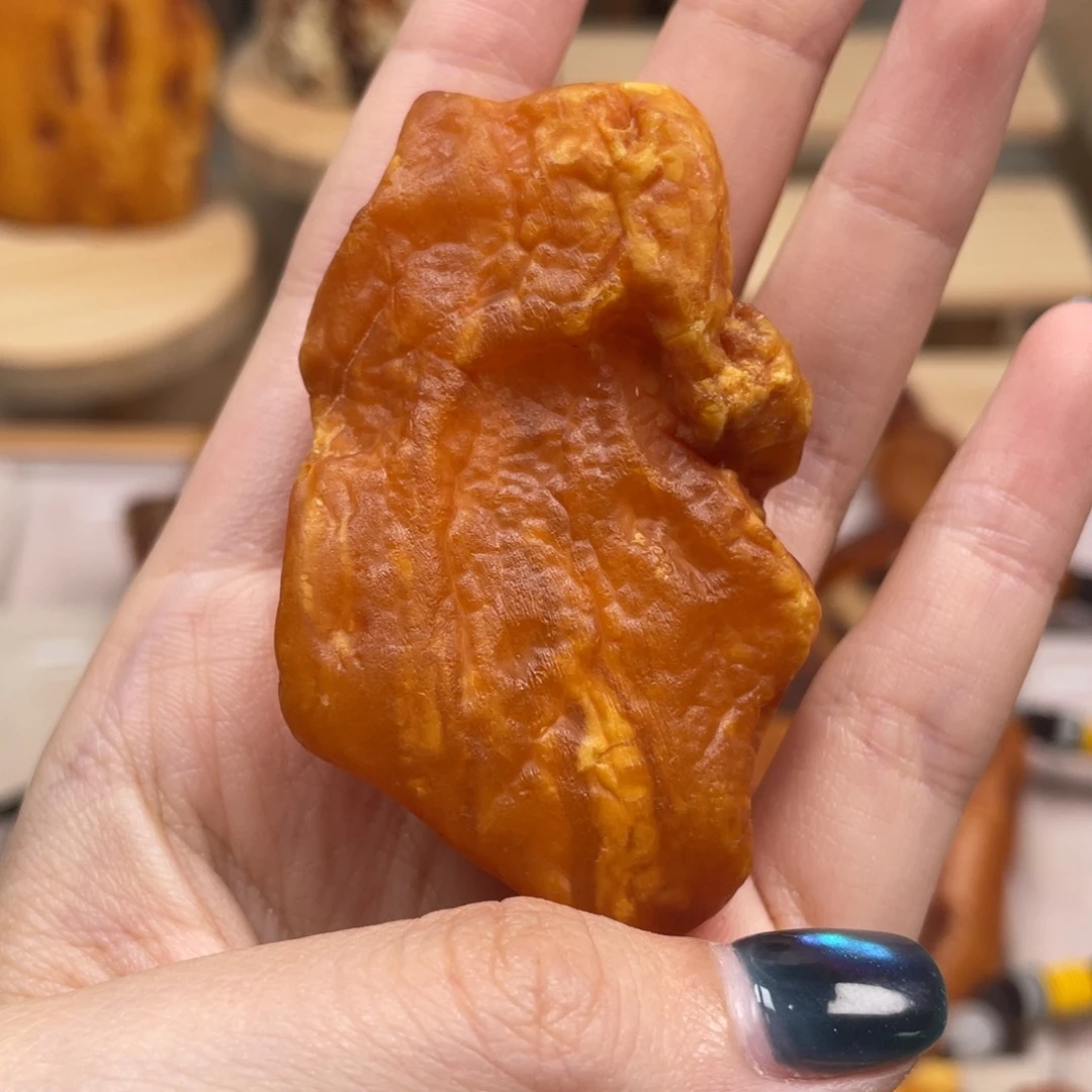 琥珀未镶嵌珠宝奇石