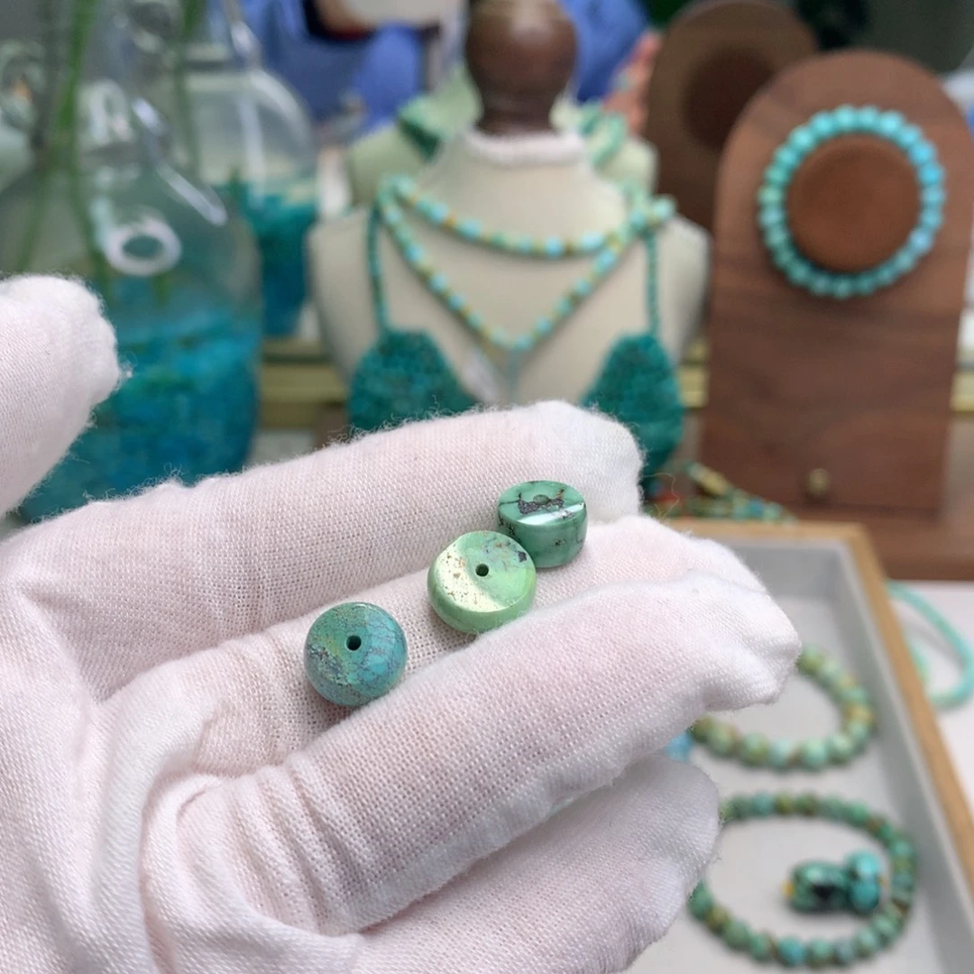 绿松石未镶嵌配饰