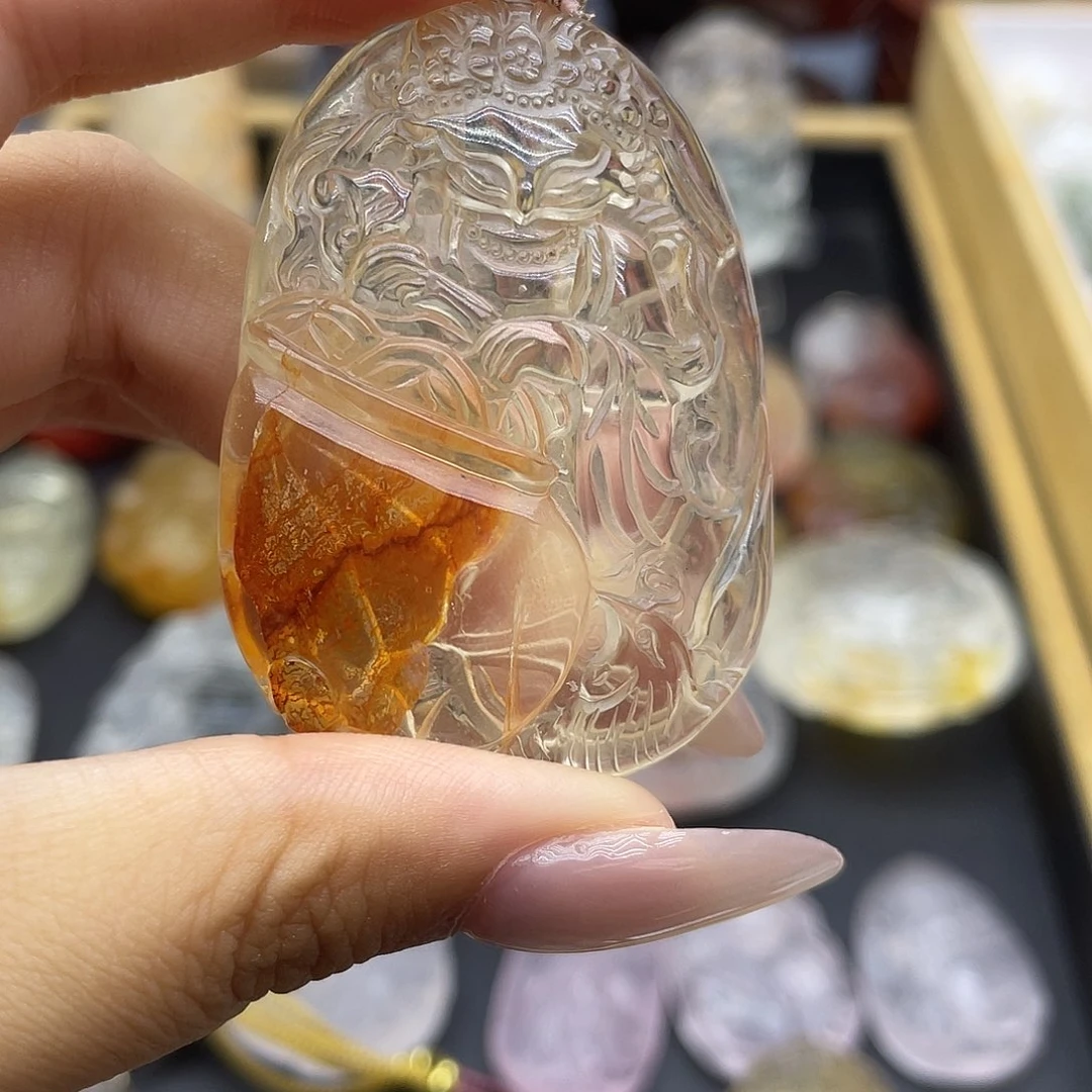 颈饰未镶嵌水晶天然