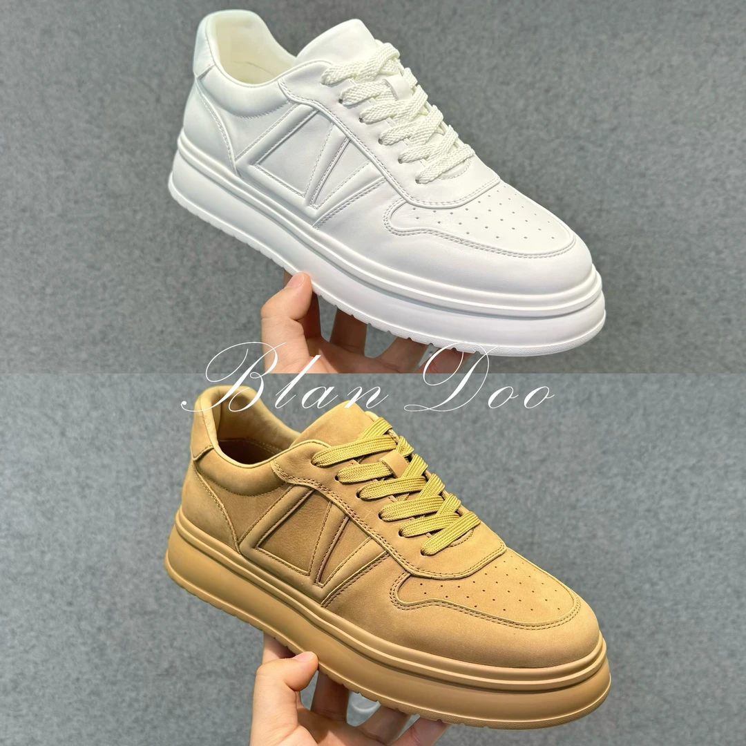 （秋款）BLANDOO “休闲百搭”  男士时尚舒适厚底增高休闲鞋AK352