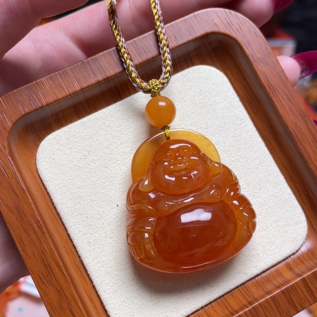 蜜蜡未镶嵌颈饰项链