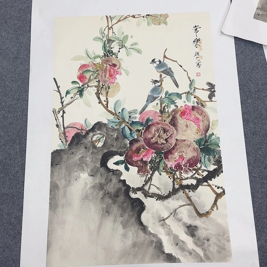 国画68*45纯手绘周于往之