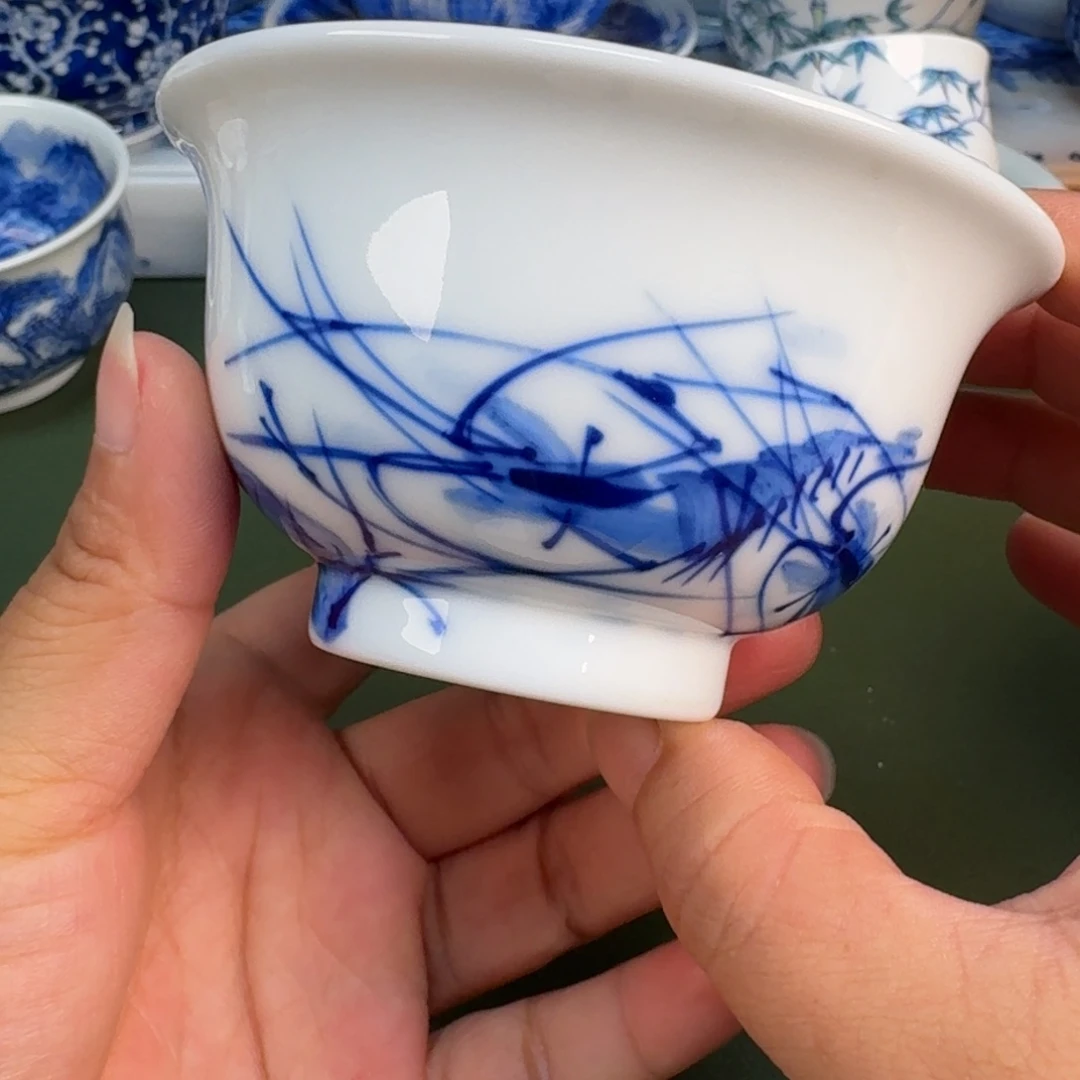 景德镇纯手绘茶具圆圆231