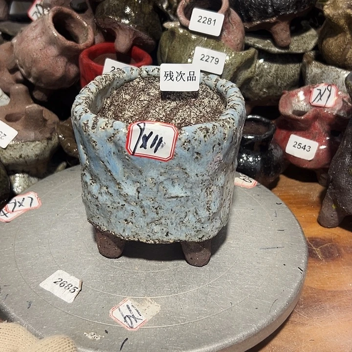 粗陶花盆制作就这样了，