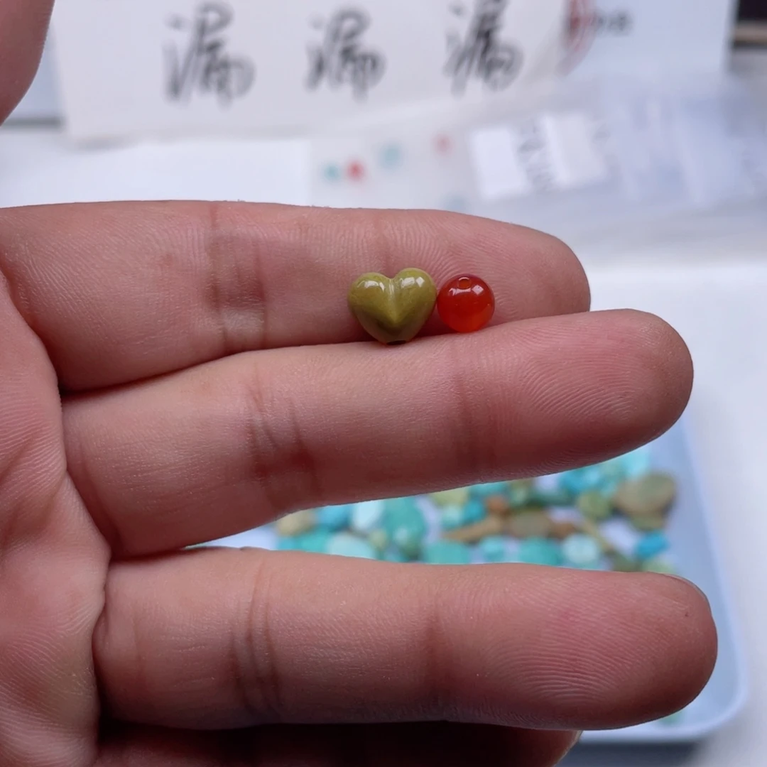 南红玛瑙未镶嵌颈饰162