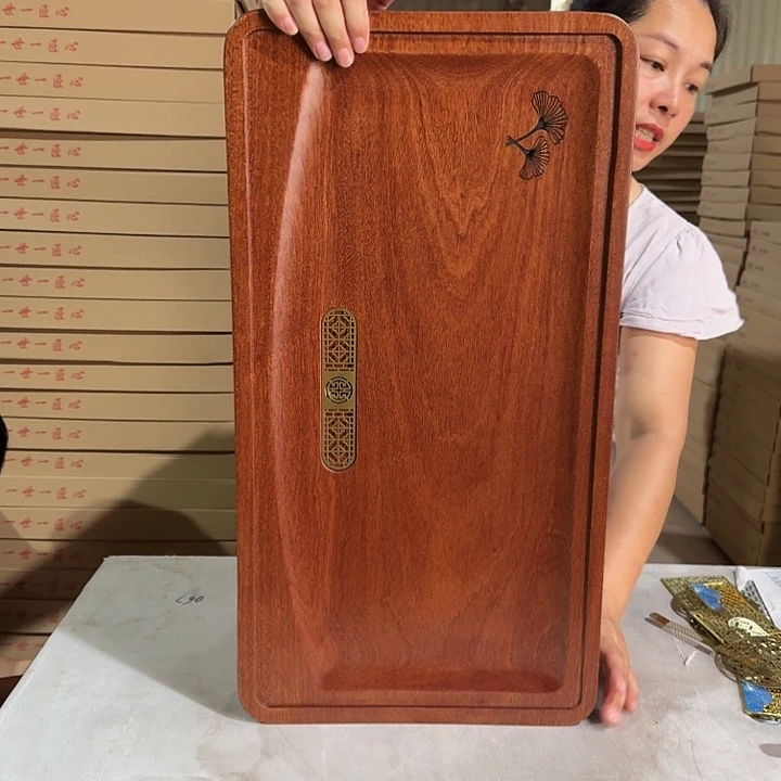 花梨木茶盘63*33尺寸