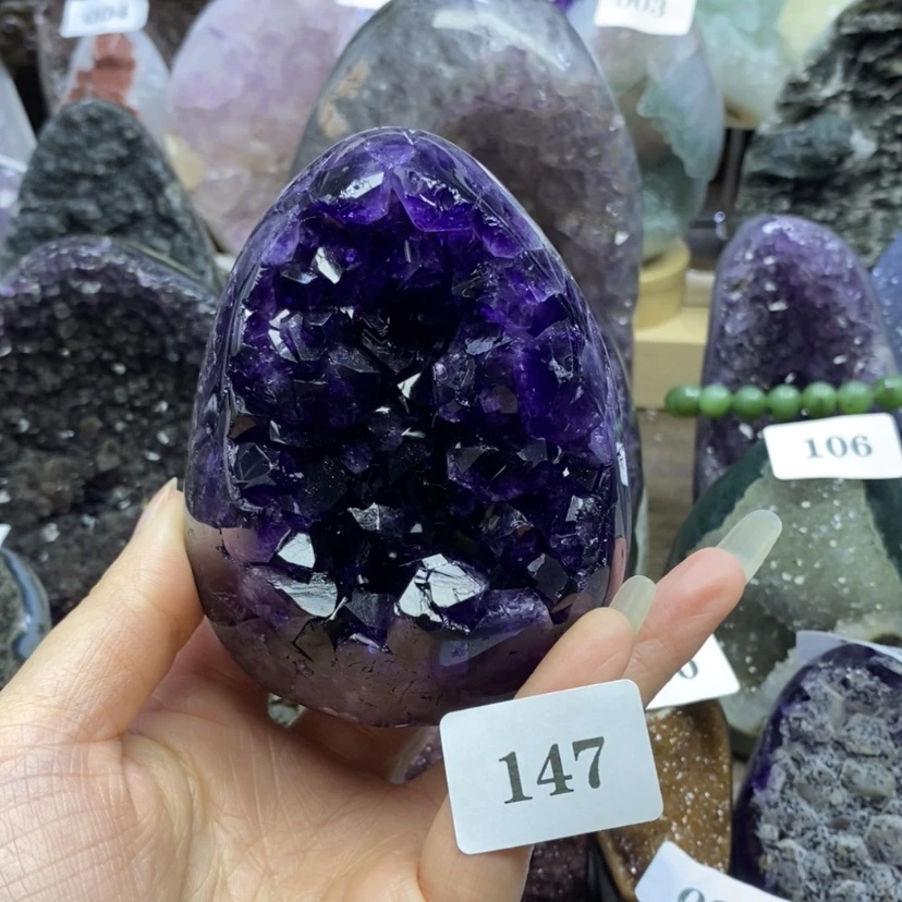 【闪购商品】未镶嵌大型摆件（非配饰）紫晶