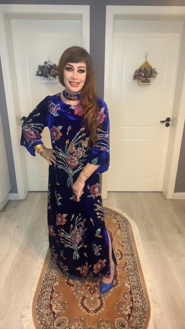 sarwi女装时尚民族风秋冬印花