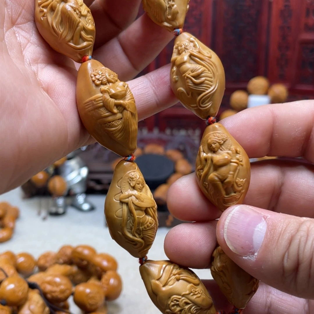 橄榄核吊坠橄榄核雕