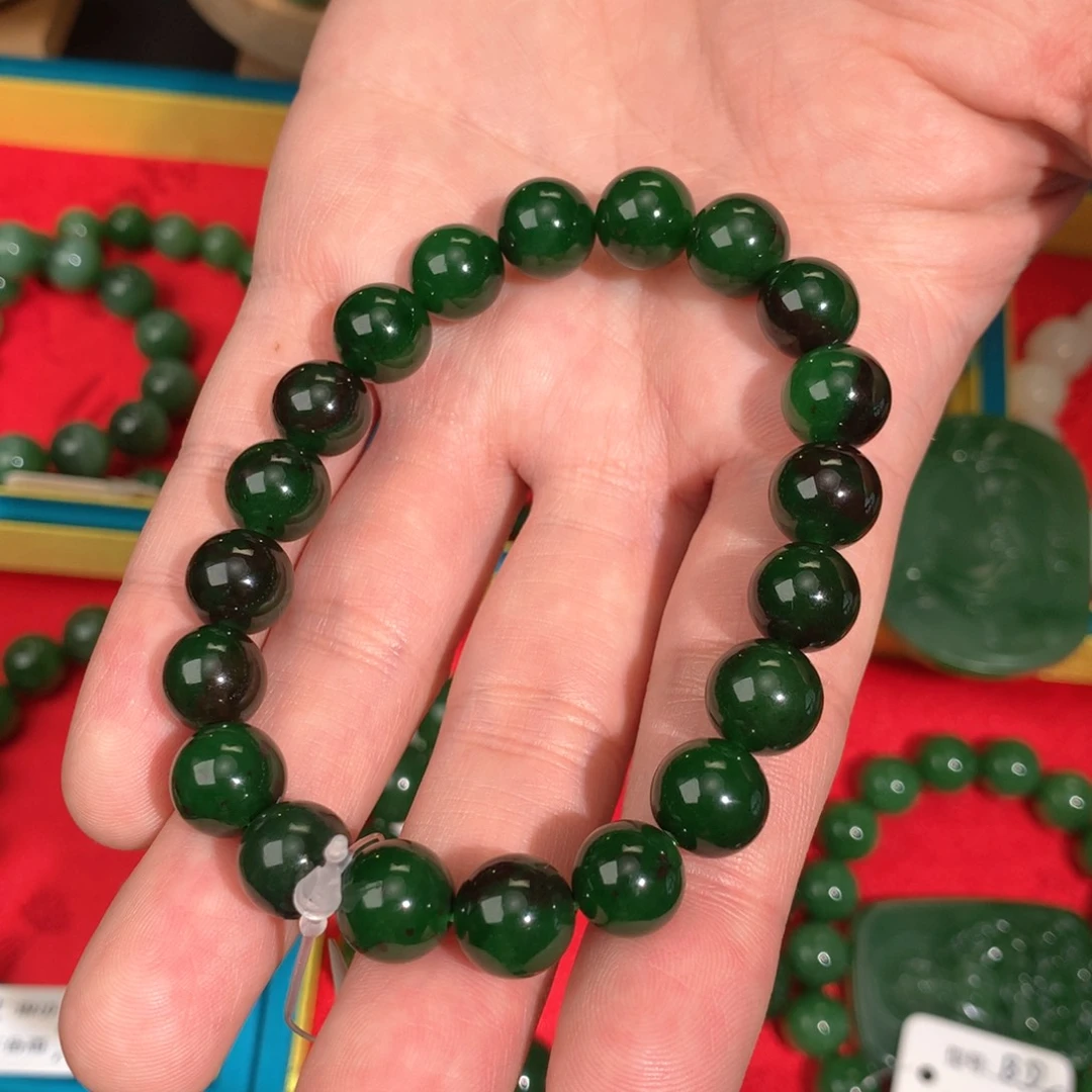 和田玉（碧玉）手串未镶嵌