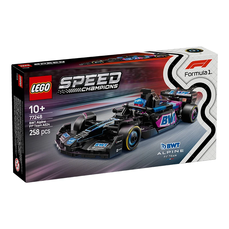 乐高LEGO speed超级赛车77248  BWTAlpine F1车队礼物