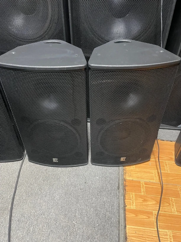 意大利进口欧浪12寸音箱2个，配置高钕磁低音，不包邮