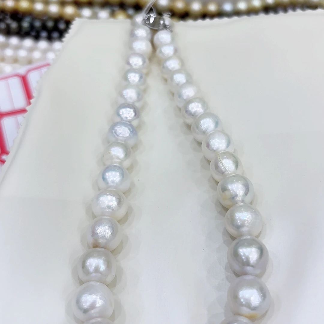 淡水珍珠未镶嵌颈饰12-15有核