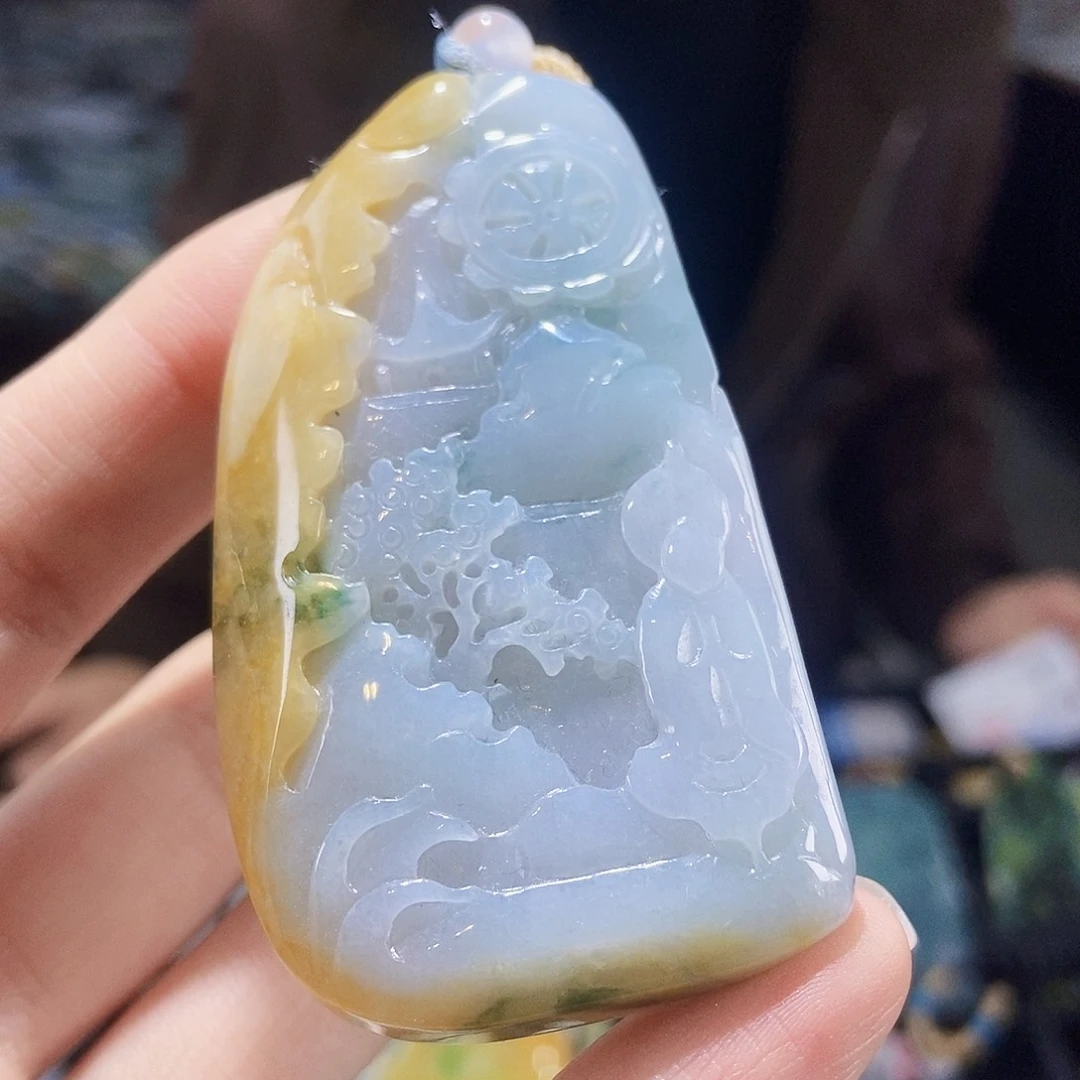 颈饰未镶嵌翡翠翡翠